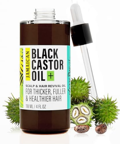 Jamaican Black Castor Oil for Scalp & Hair Revival 4 oz